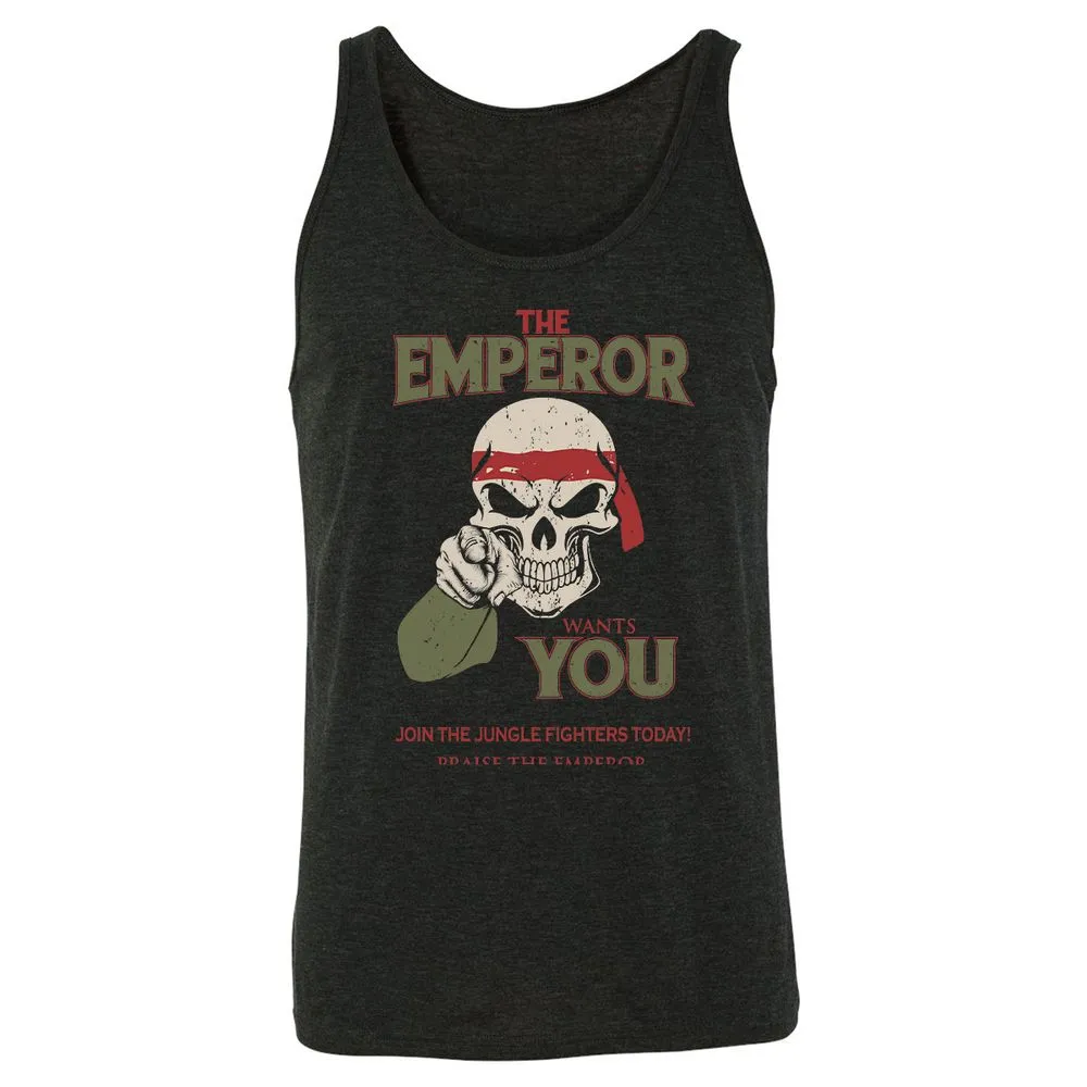 Unisex Jersey Tank - JBHWZM3D - Charcoal Black Triblend - 5