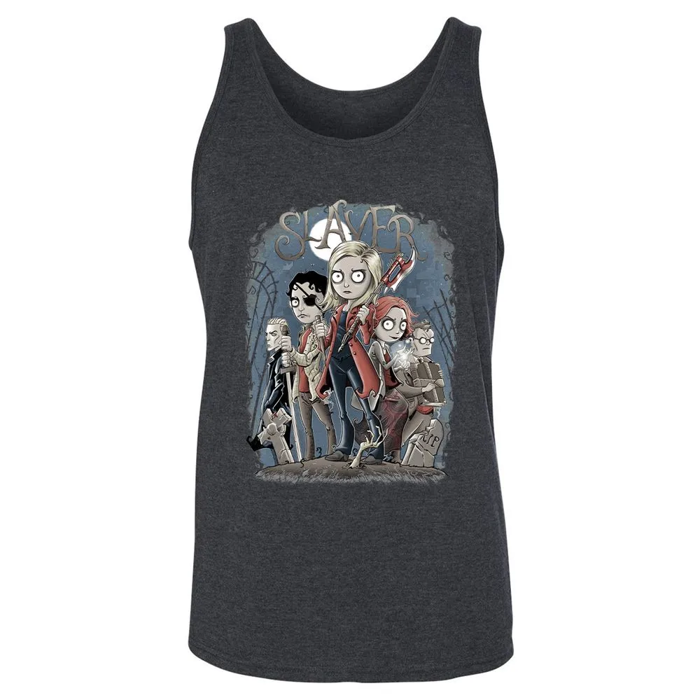 Unisex Jersey Tank - 859PGVYK - Dark Grey Heather - 6