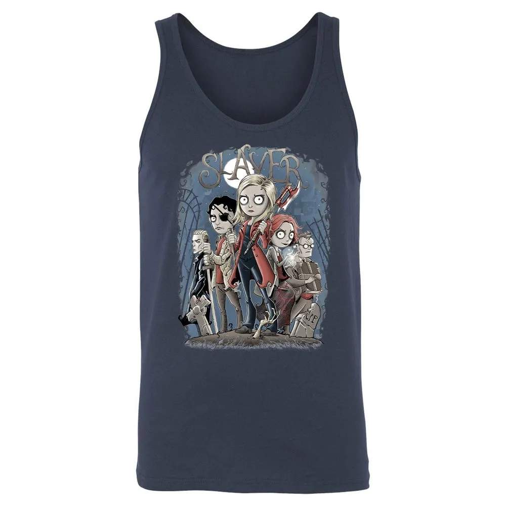Unisex Jersey Tank - 859PGVYK - Navy - 2
