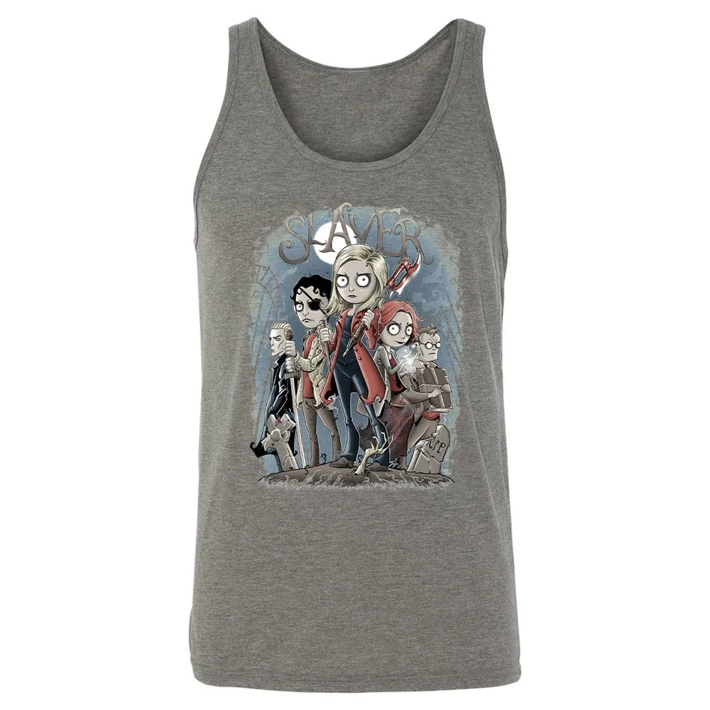 Unisex Jersey Tank - 859PGVYK - Grey Triblend - 8