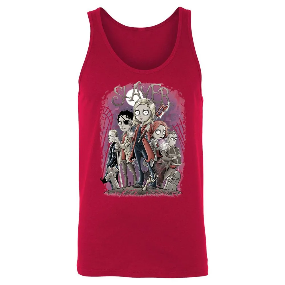 Unisex Jersey Tank - 859PGVYK - Red - 11