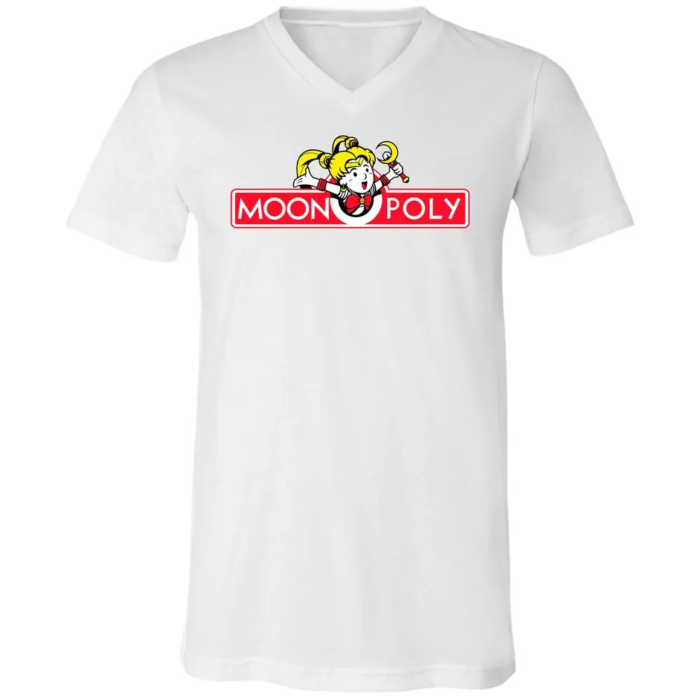 Unisex V-Neck T-Shirt - TA38M1JP - White - 5
