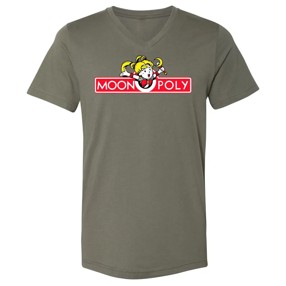 Unisex V-Neck T-Shirt - TA38M1JP - Military Green - 10