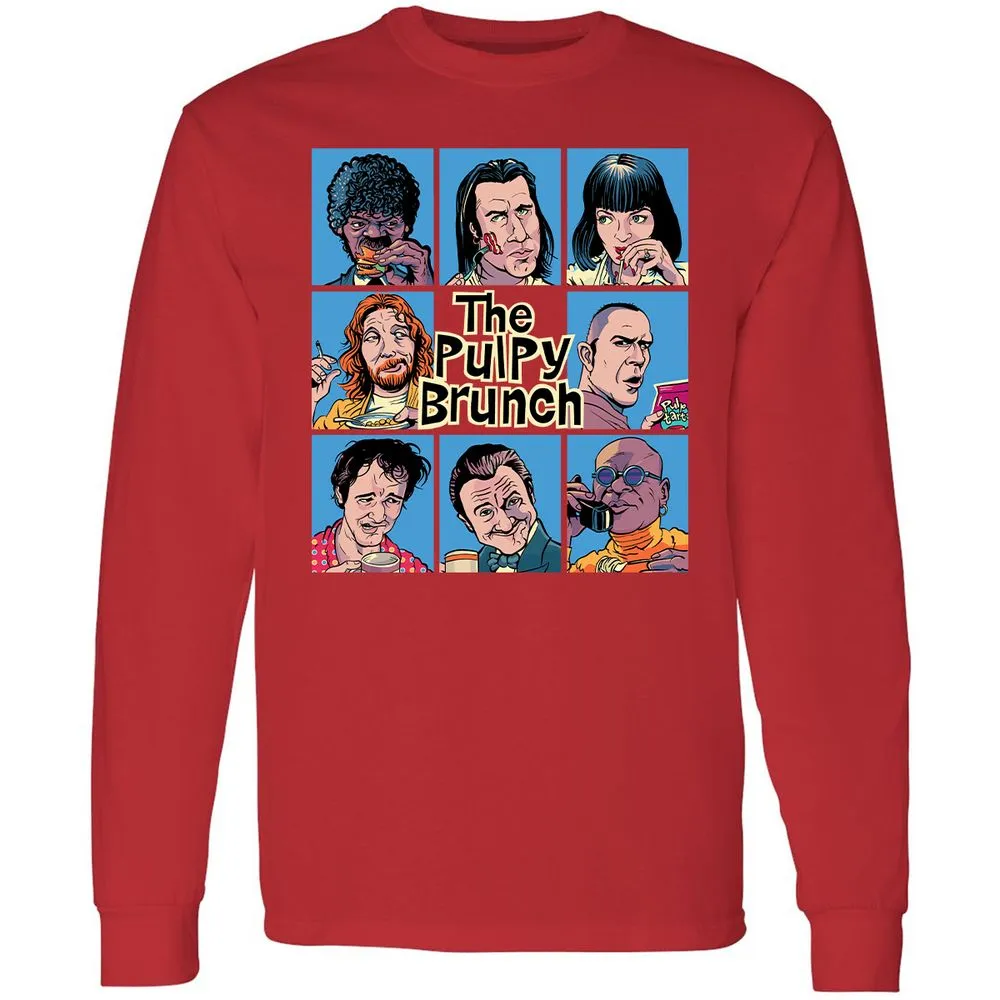 Long Sleeve T-Shirt - 777Z2SE7 - Red - 14