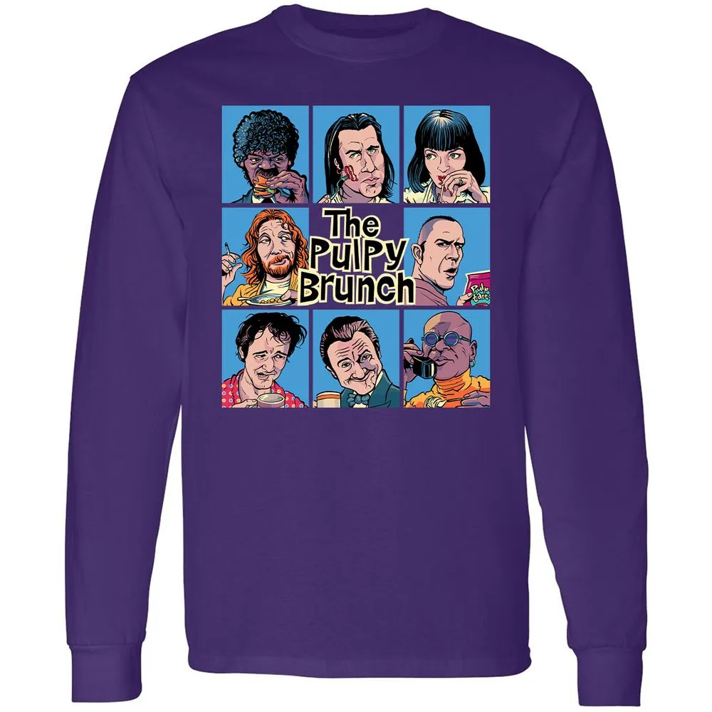 Long Sleeve T-Shirt - 777Z2SE7 - Purple - 13