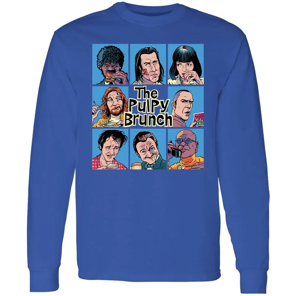 Long Sleeve T-Shirt - 777Z2SE7 - Royal - 8