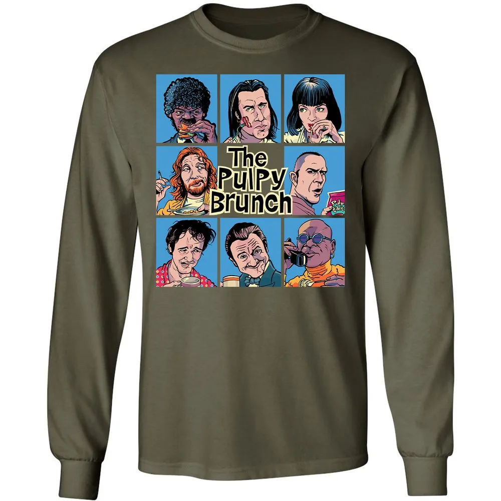 Long Sleeve T-Shirt - 777Z2SE7 - Military Green - 16