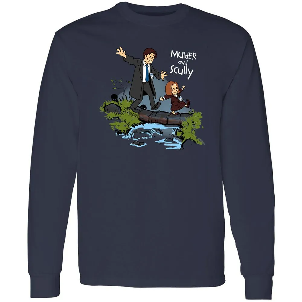 Long Sleeve T-Shirt - 3MWJWC39 - Navy - 2