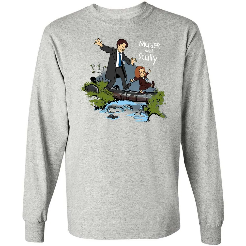 Long Sleeve T-Shirt - 3MWJWC39 - Ash - 7