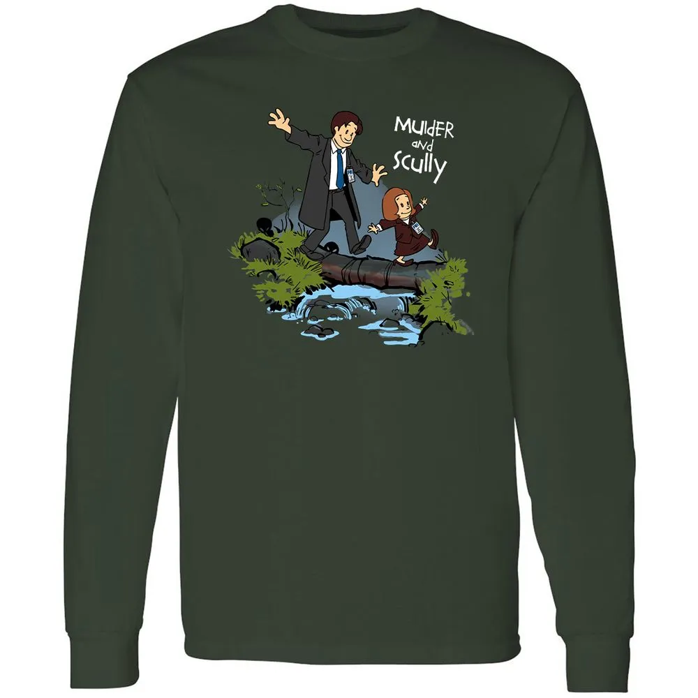 Long Sleeve T-Shirt - 3MWJWC39 - Forest Green - 4