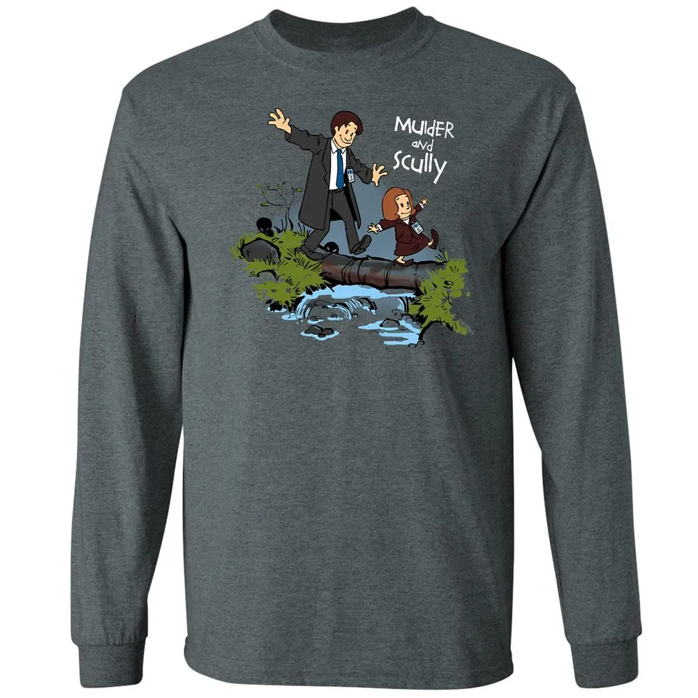 Long Sleeve T-Shirt - 3MWJWC39 - Dark Heather - 15