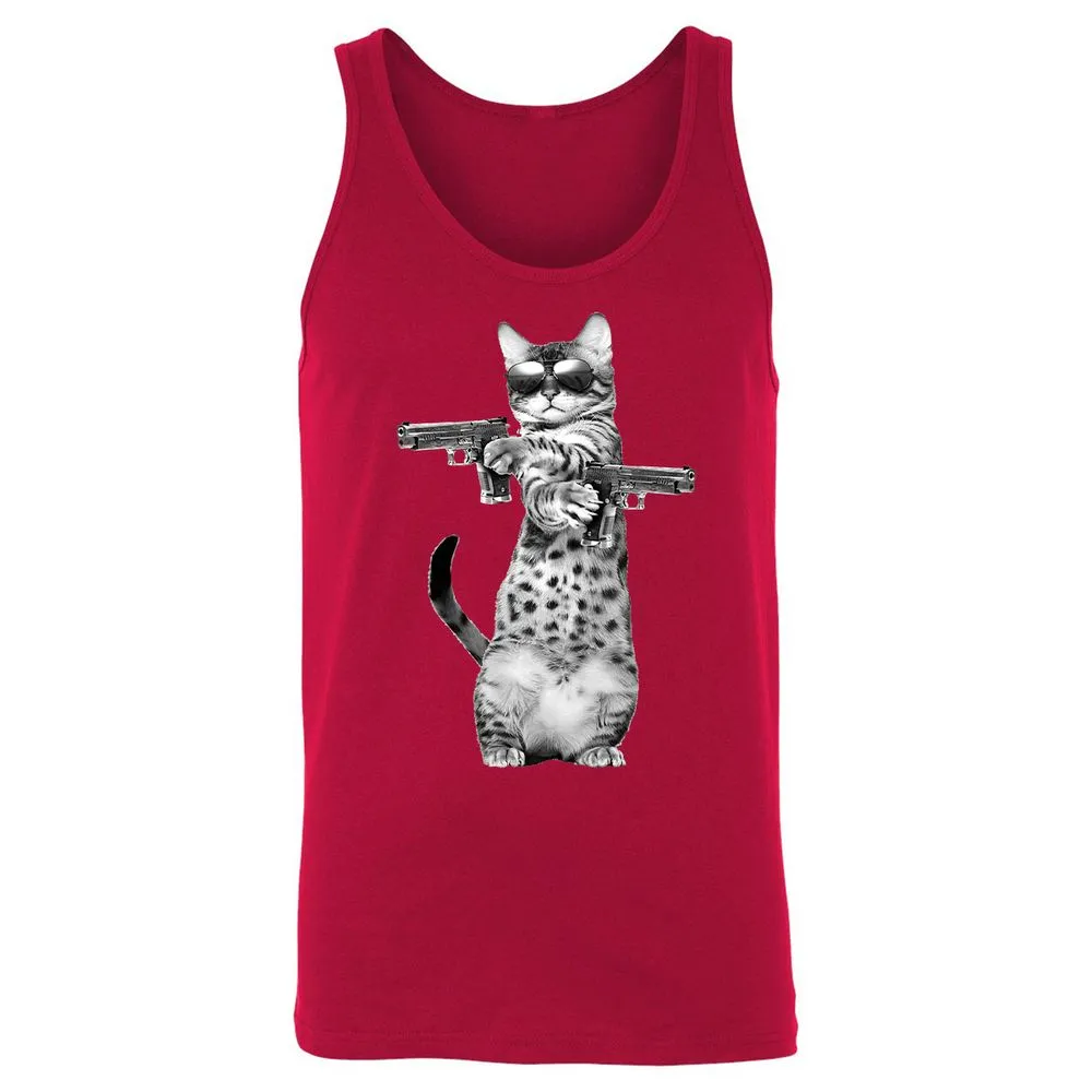 Unisex Jersey Tank - ED9XWJDL - Red - 11