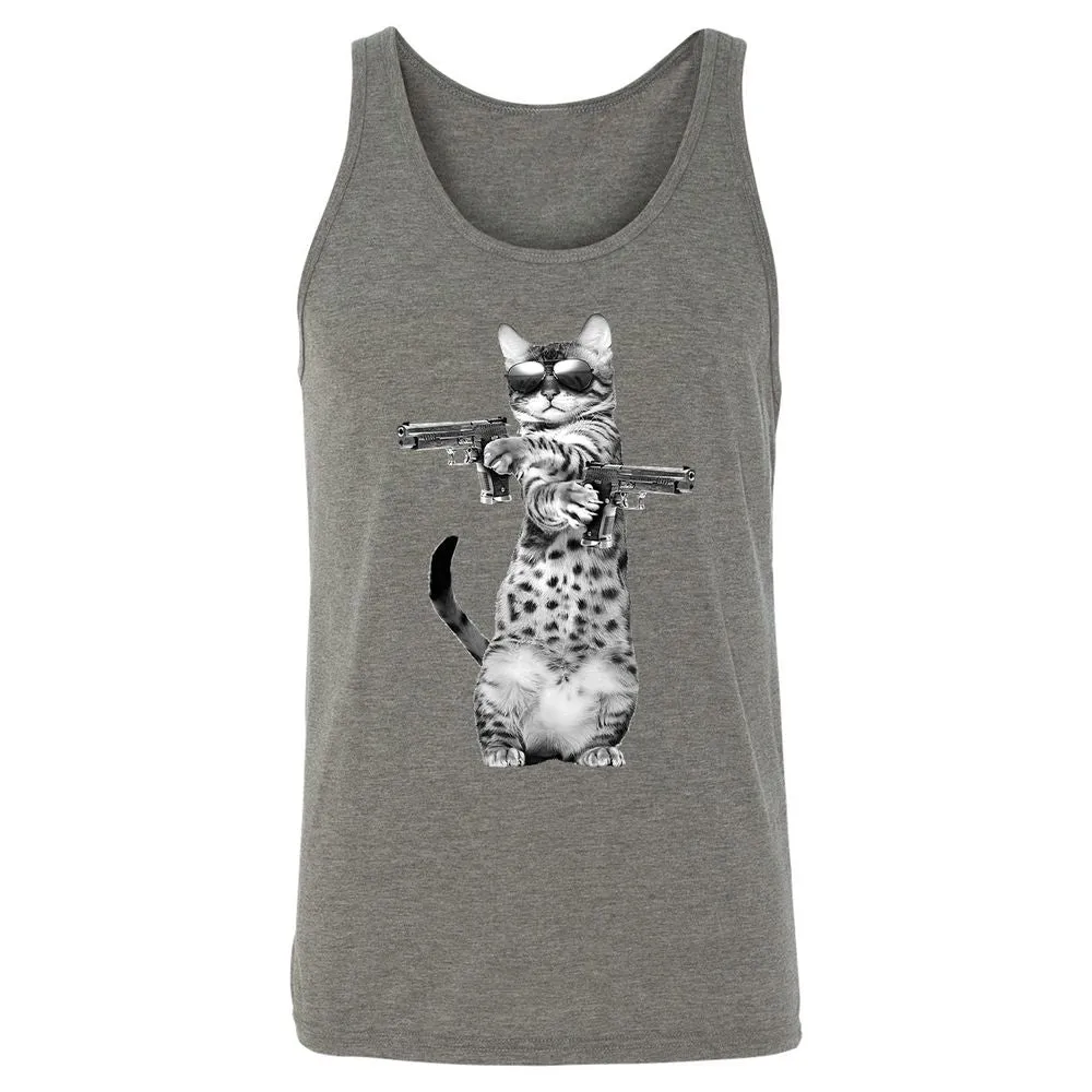 Unisex Jersey Tank - ED9XWJDL - Grey Triblend - 8