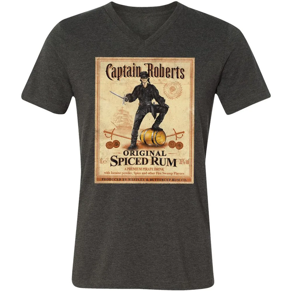 Unisex V-Neck T-Shirt - HJNPLV6C - Dark Grey Heather - 8