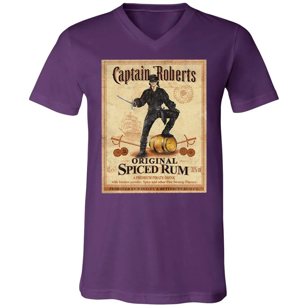 Unisex V-Neck T-Shirt - HJNPLV6C - Team Purple - 9