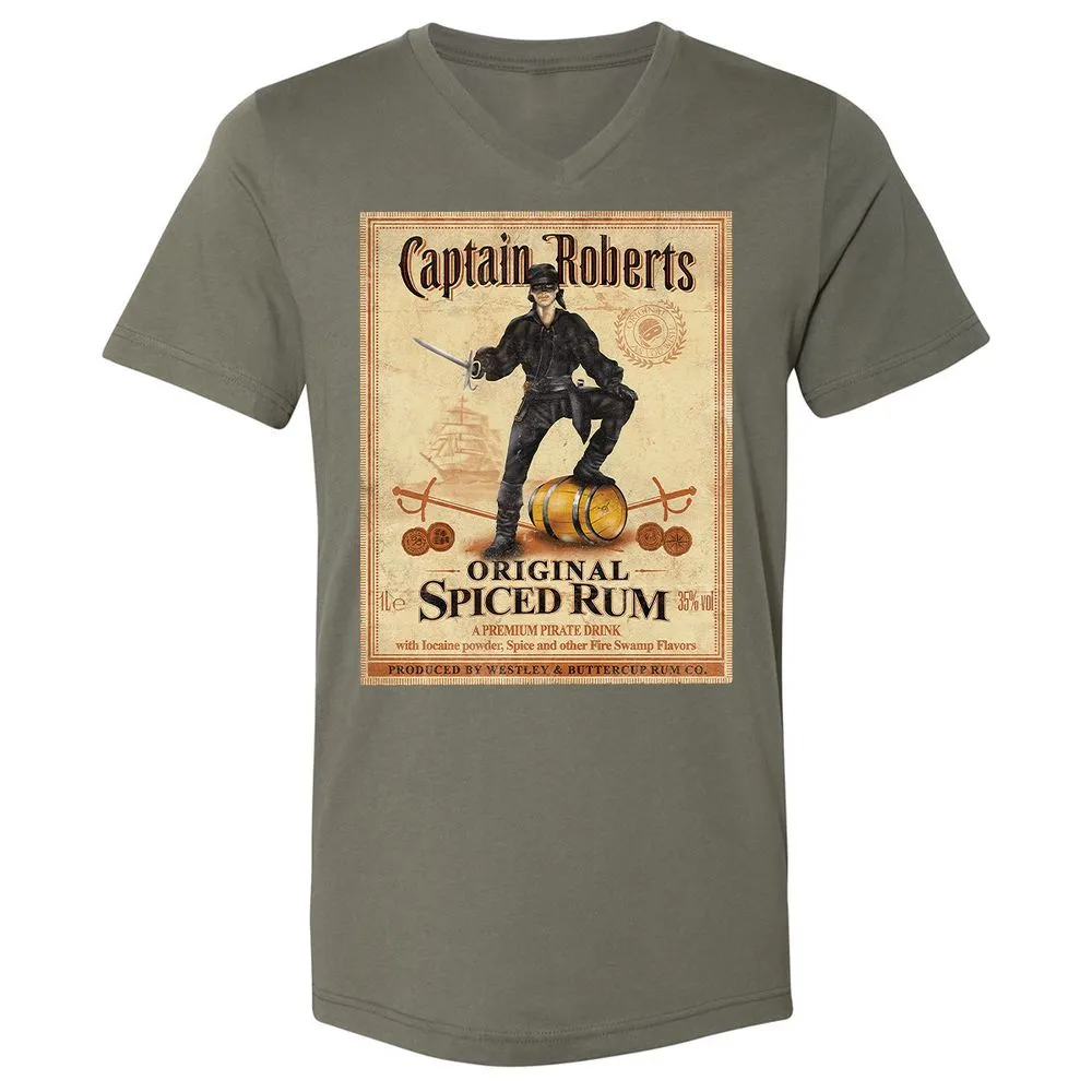 Unisex V-Neck T-Shirt - HJNPLV6C - Military Green - 10