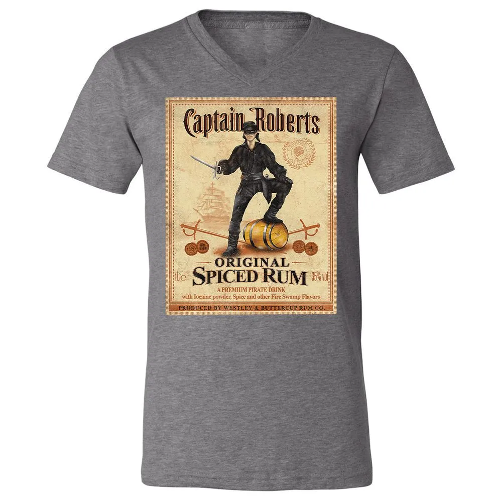 Unisex V-Neck T-Shirt - HJNPLV6C - Deep Heather - 13