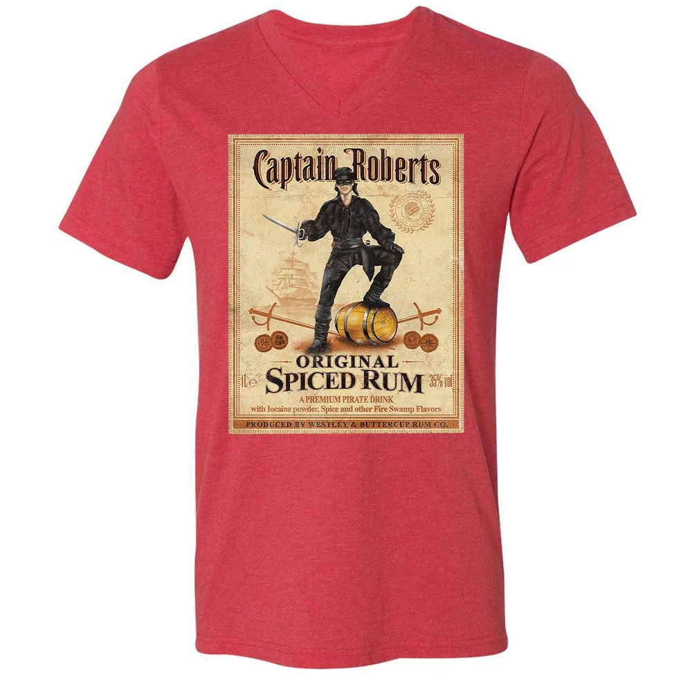Unisex V-Neck T-Shirt - HJNPLV6C - Heather Red - 16