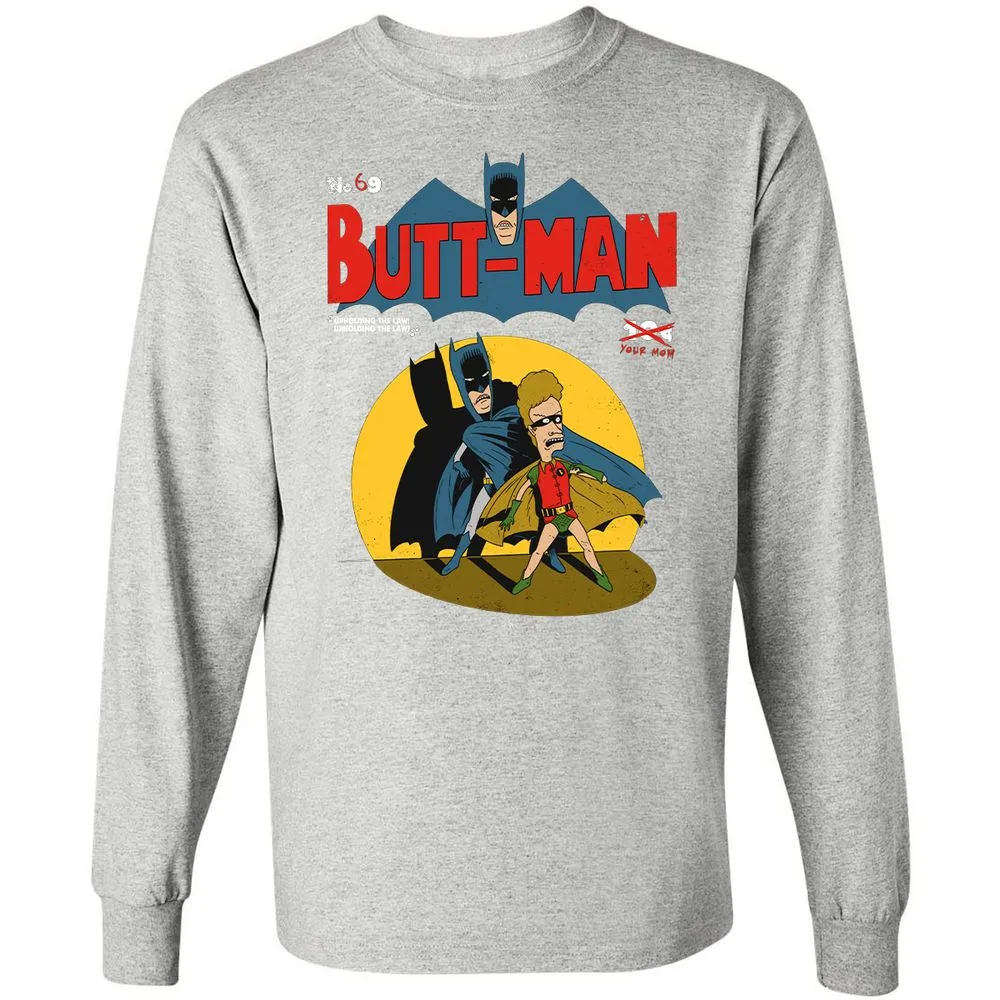 Long Sleeve T-Shirt - 7RHWV1PR - Ash - 7