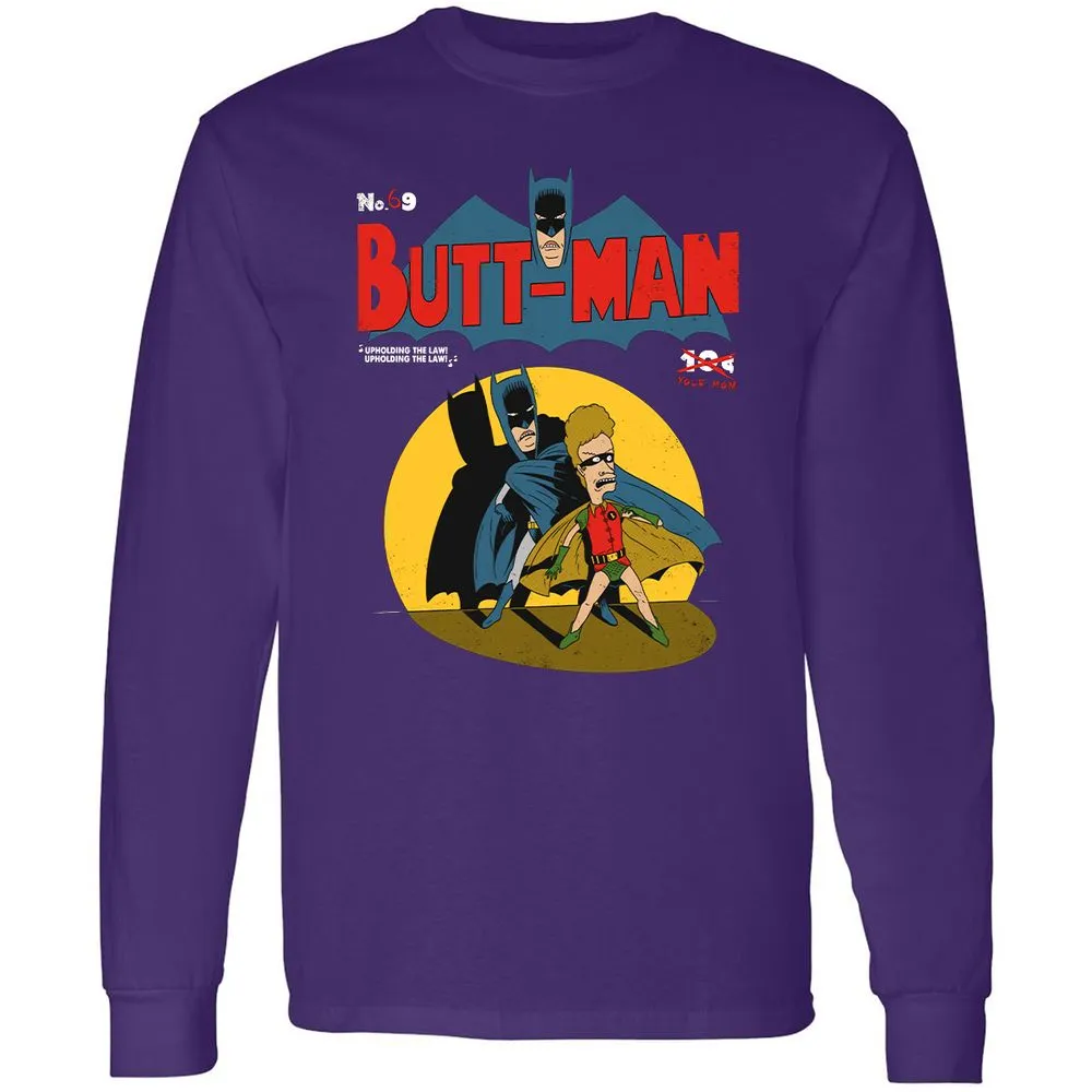 Long Sleeve T-Shirt - 7RHWV1PR - Purple - 13