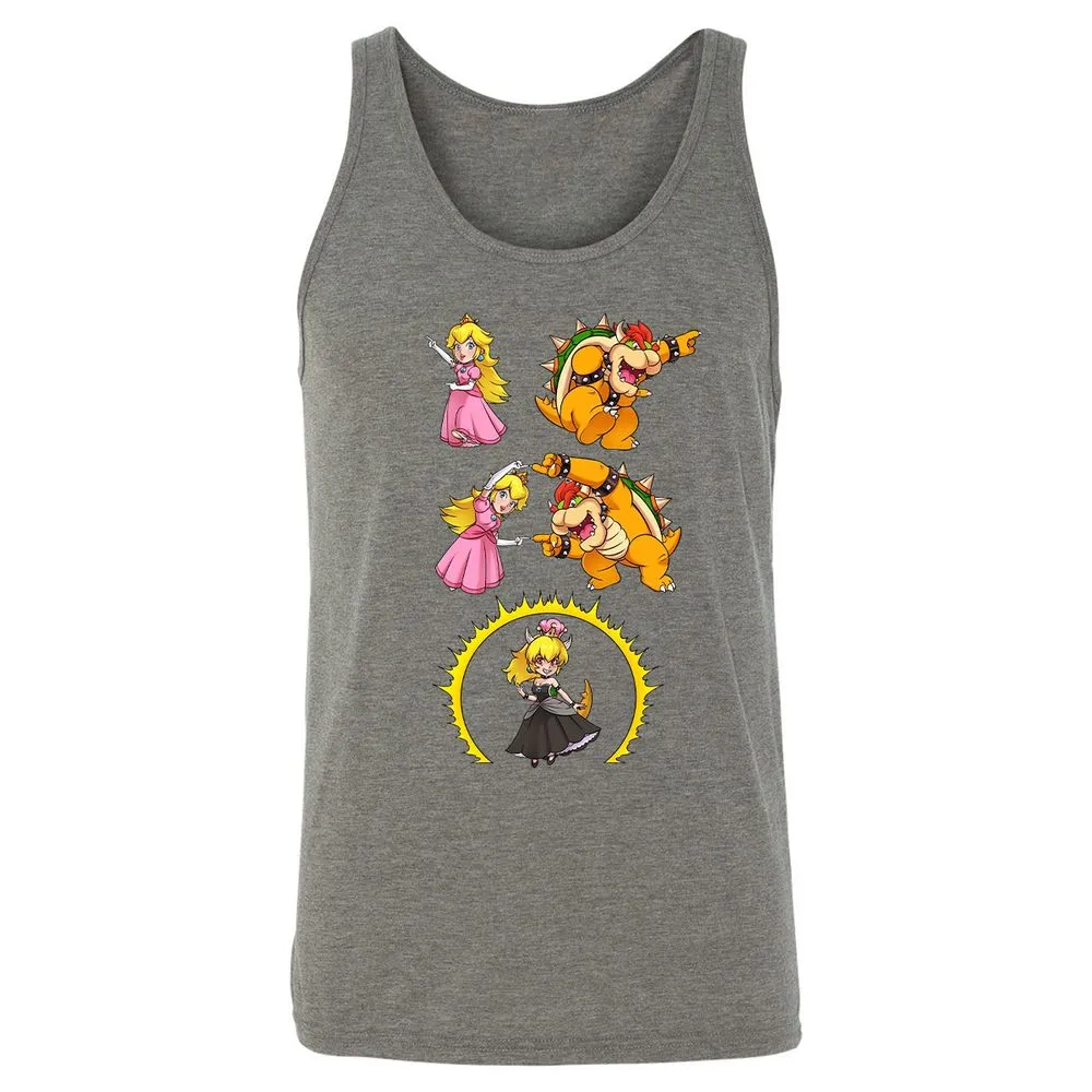 Unisex Jersey Tank - 4WD5R4Q5 - Grey Triblend - 8