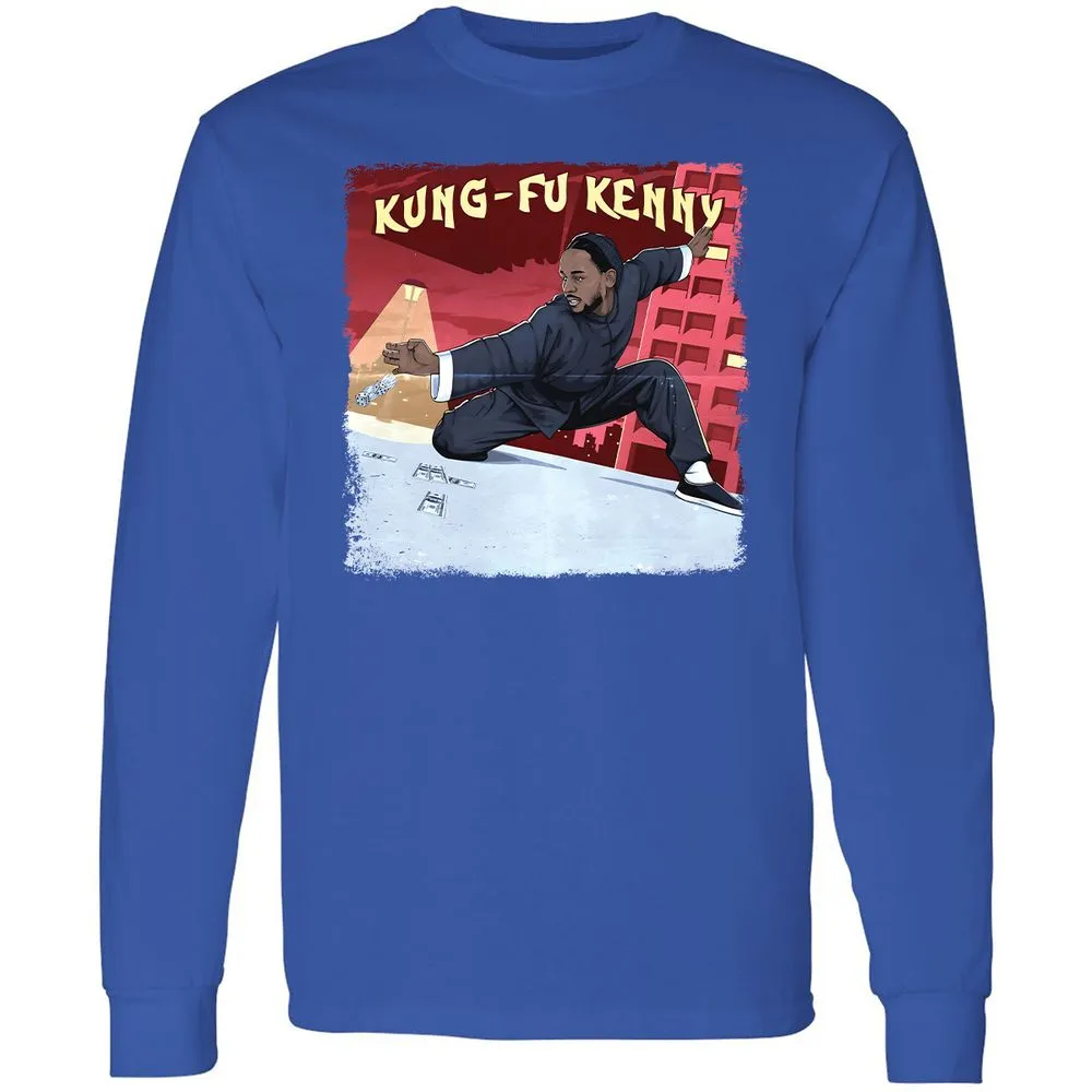 Long Sleeve T-Shirt - 1QDP6WK9 - Royal - 8