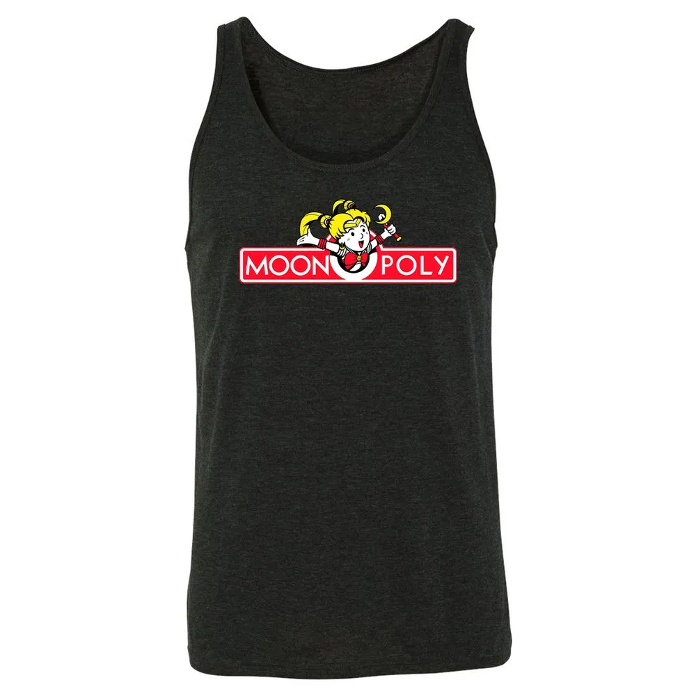 Unisex Jersey Tank - 6CQAVPG2 - Charcoal Black Triblend - 5