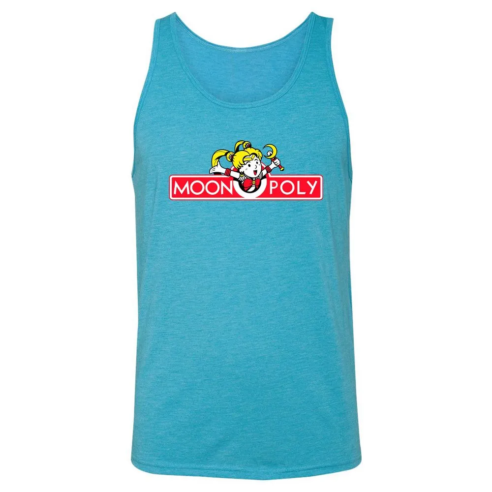 Unisex Jersey Tank - 6CQAVPG2 - Aqua Triblend - 3