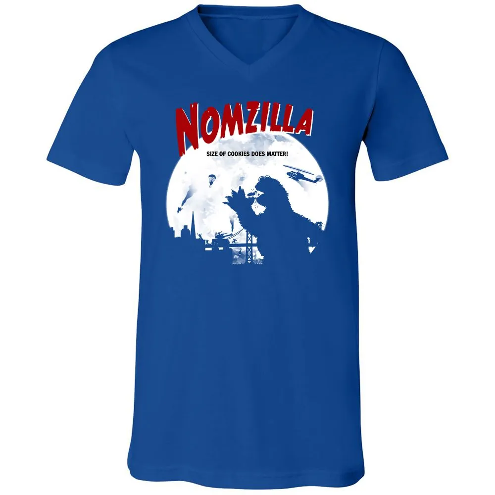 Unisex V-Neck T-Shirt - UZAR1VT5 - True Royal - 4