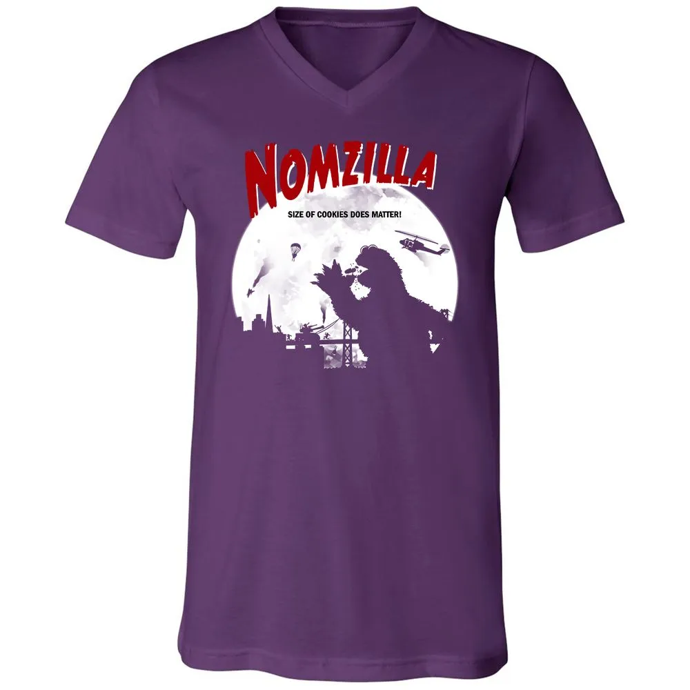 Unisex V-Neck T-Shirt - UZAR1VT5 - Team Purple - 9