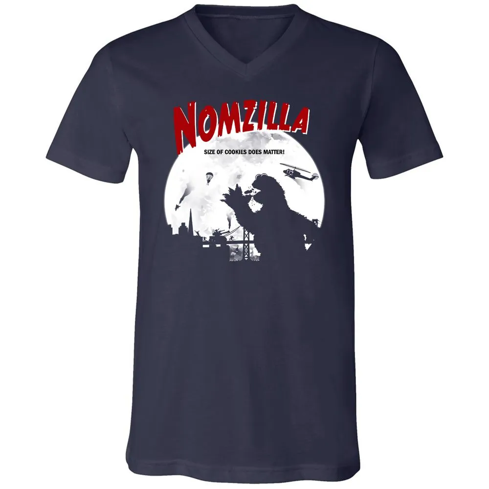 Unisex V-Neck T-Shirt - UZAR1VT5 - Navy - 2