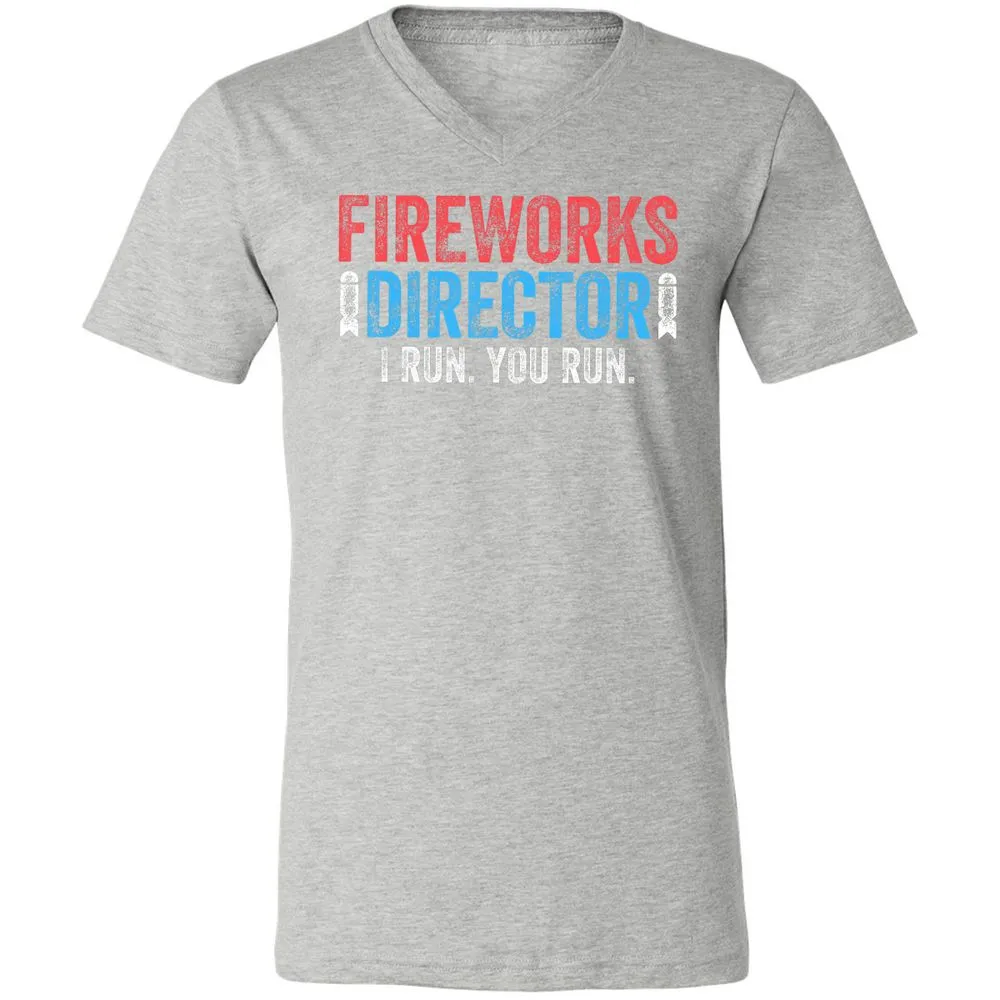 Unisex V-Neck T-Shirt - JLF2MWJB - Athletic Heather - 7