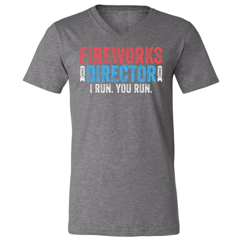 Unisex V-Neck T-Shirt - JLF2MWJB - Deep Heather - 13