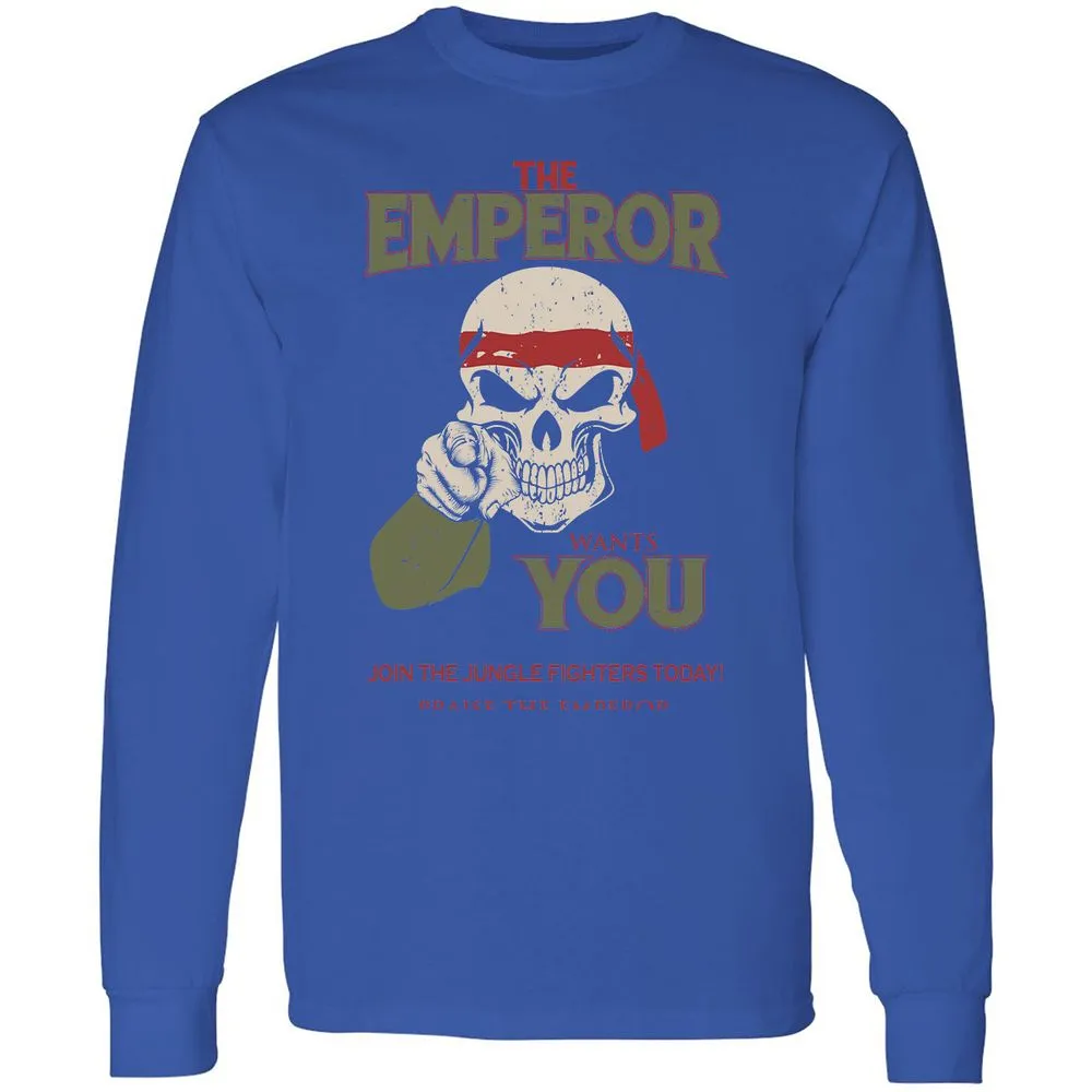 Long Sleeve T-Shirt - X6531H7H - Royal - 8