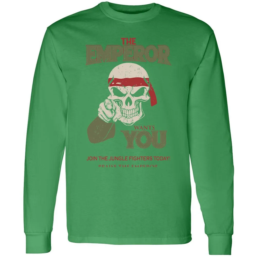 Long Sleeve T-Shirt - X6531H7H - Irish Green - 10