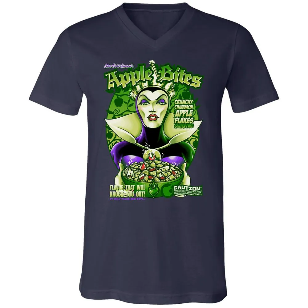 Unisex V-Neck T-Shirt - HWVTKASN - Navy - 2