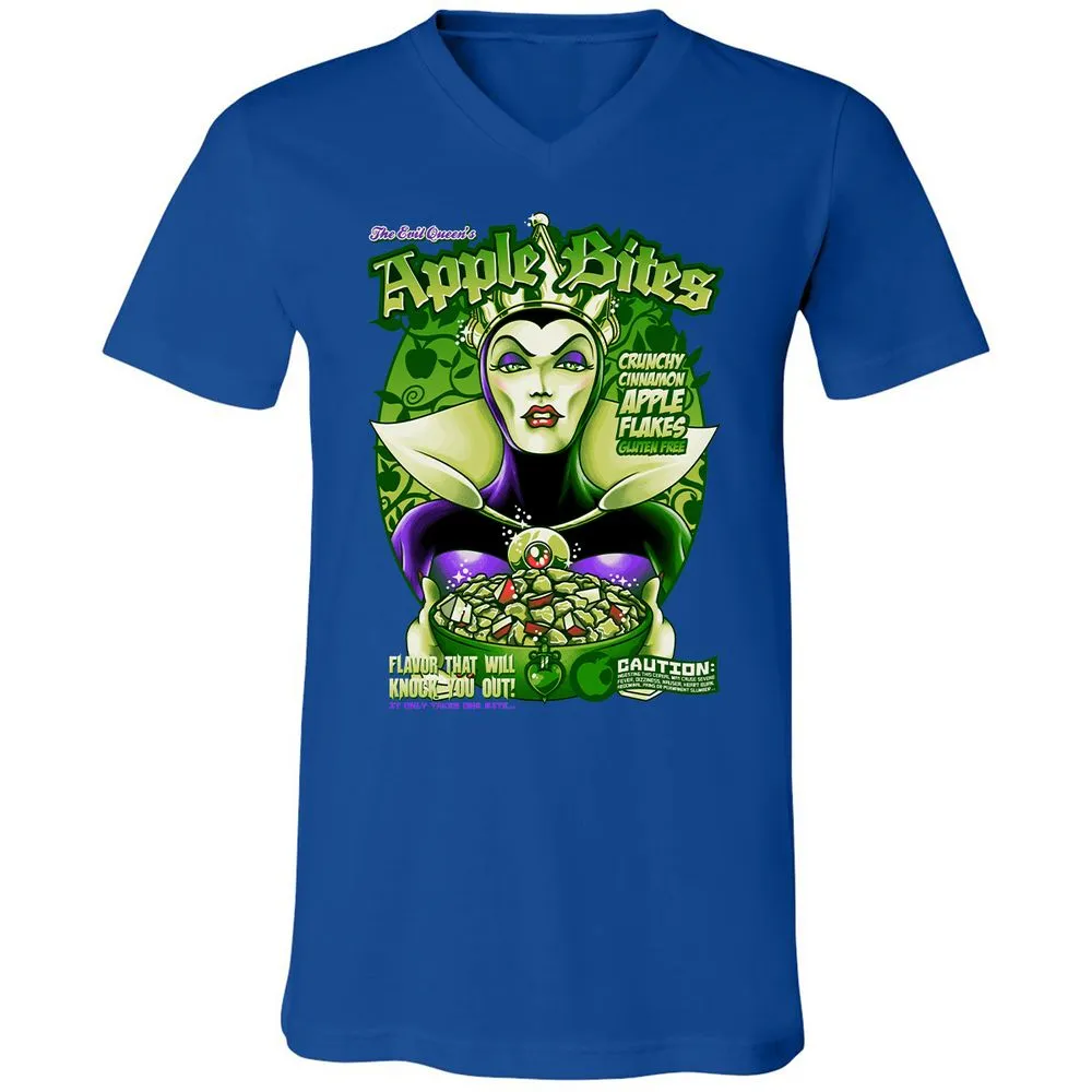 Unisex V-Neck T-Shirt - HWVTKASN - True Royal - 4
