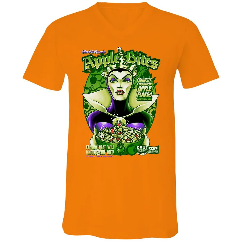 Unisex V-Neck T-Shirt - HWVTKASN - Orange - 11