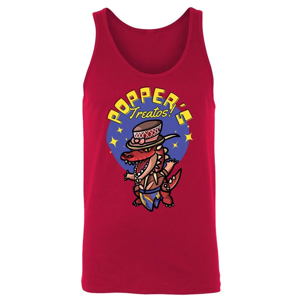 Unisex Jersey Tank - VE2RD9BD - Red - 11