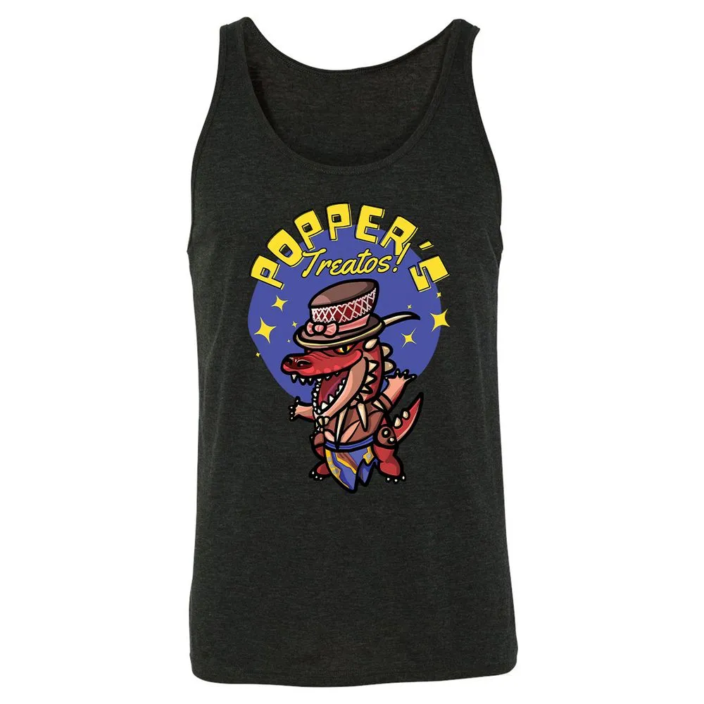 Unisex Jersey Tank - VE2RD9BD - Charcoal Black Triblend - 5