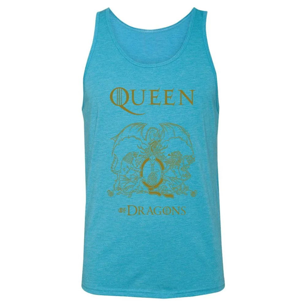 Unisex Jersey Tank - R83KT6J2 - Aqua Triblend - 3