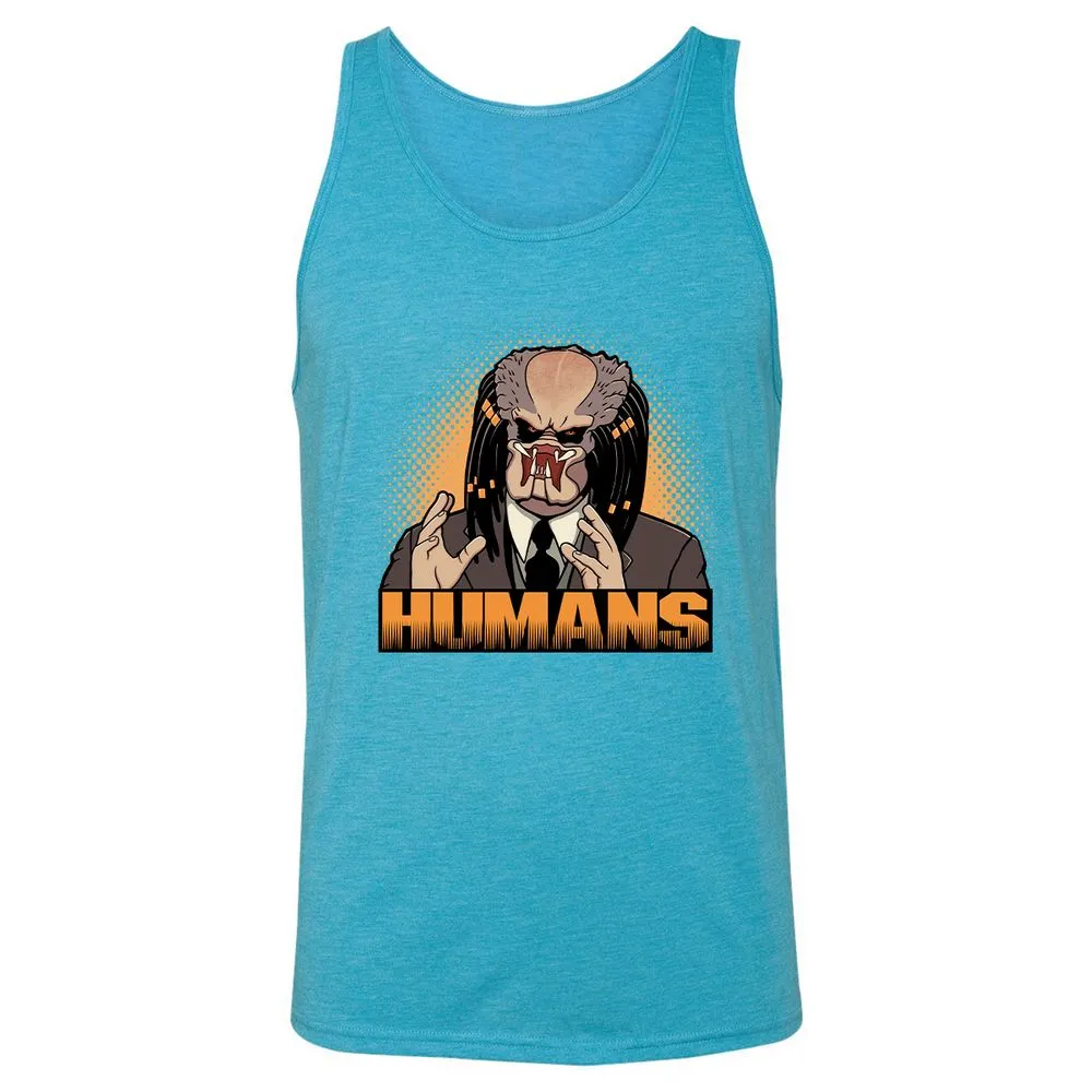 Unisex Jersey Tank - AJGM5H2X - Aqua Triblend - 3