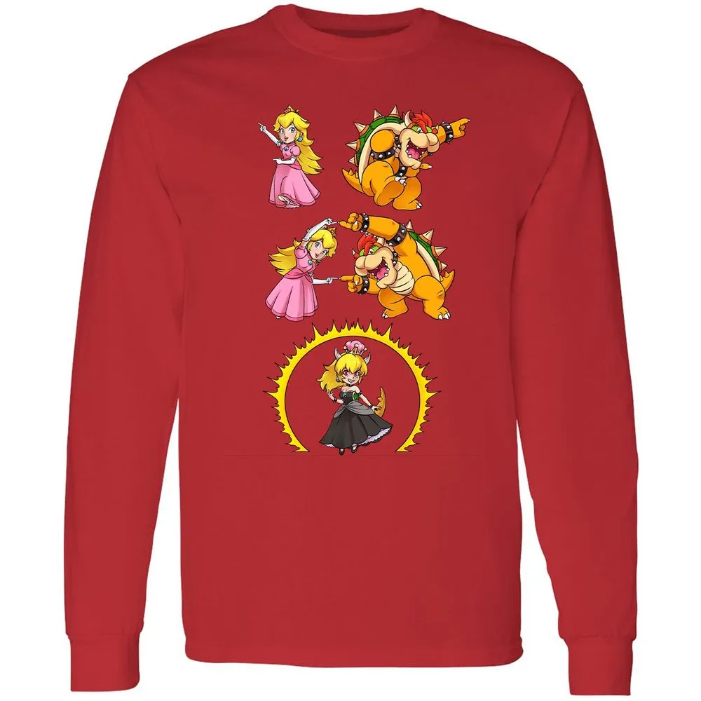 Long Sleeve T-Shirt - 5ZA6W2UZ - Red - 14