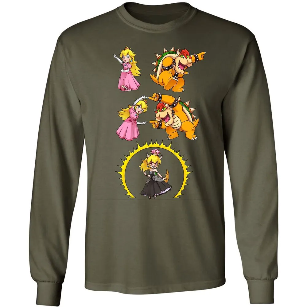 Long Sleeve T-Shirt - 5ZA6W2UZ - Military Green - 16