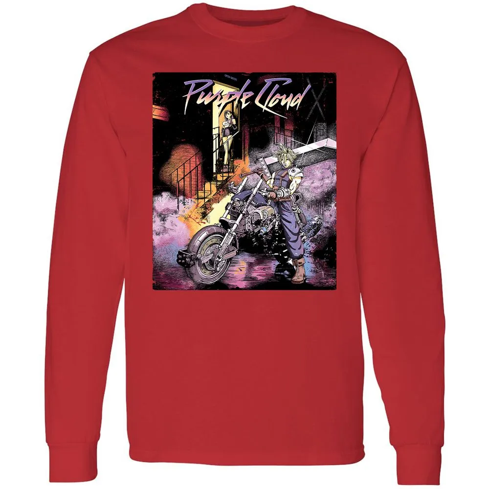 Long Sleeve T-Shirt - W54E9QBD - Red - 14