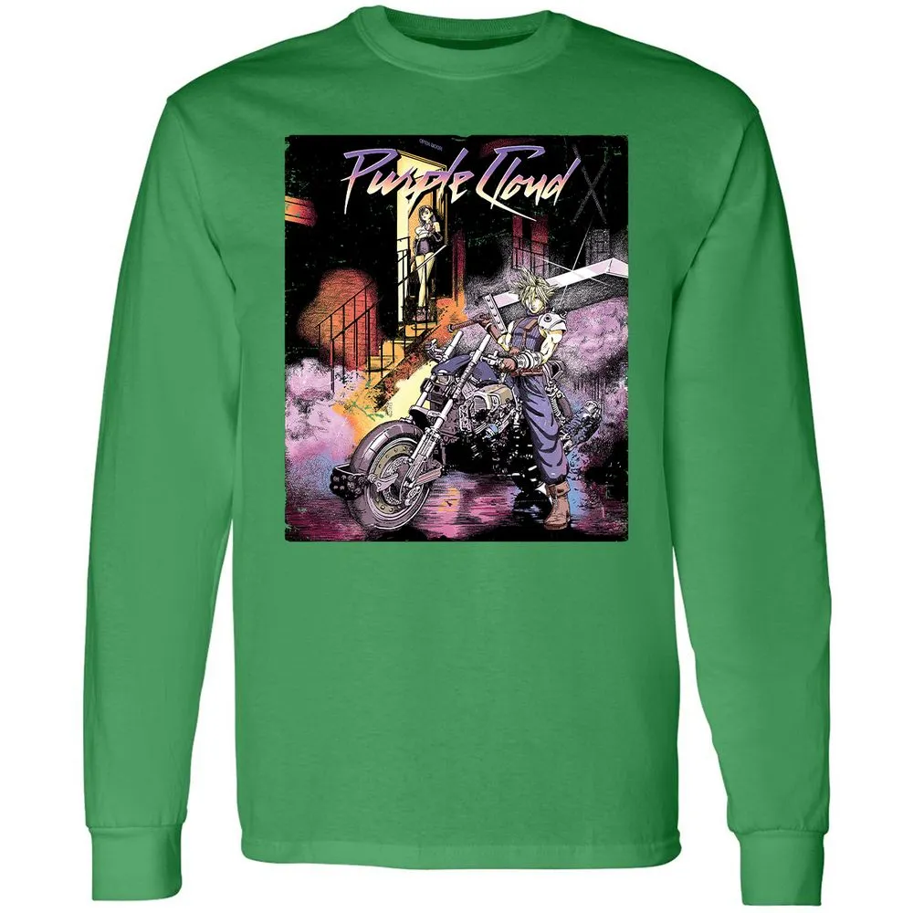 Long Sleeve T-Shirt - W54E9QBD - Irish Green - 10