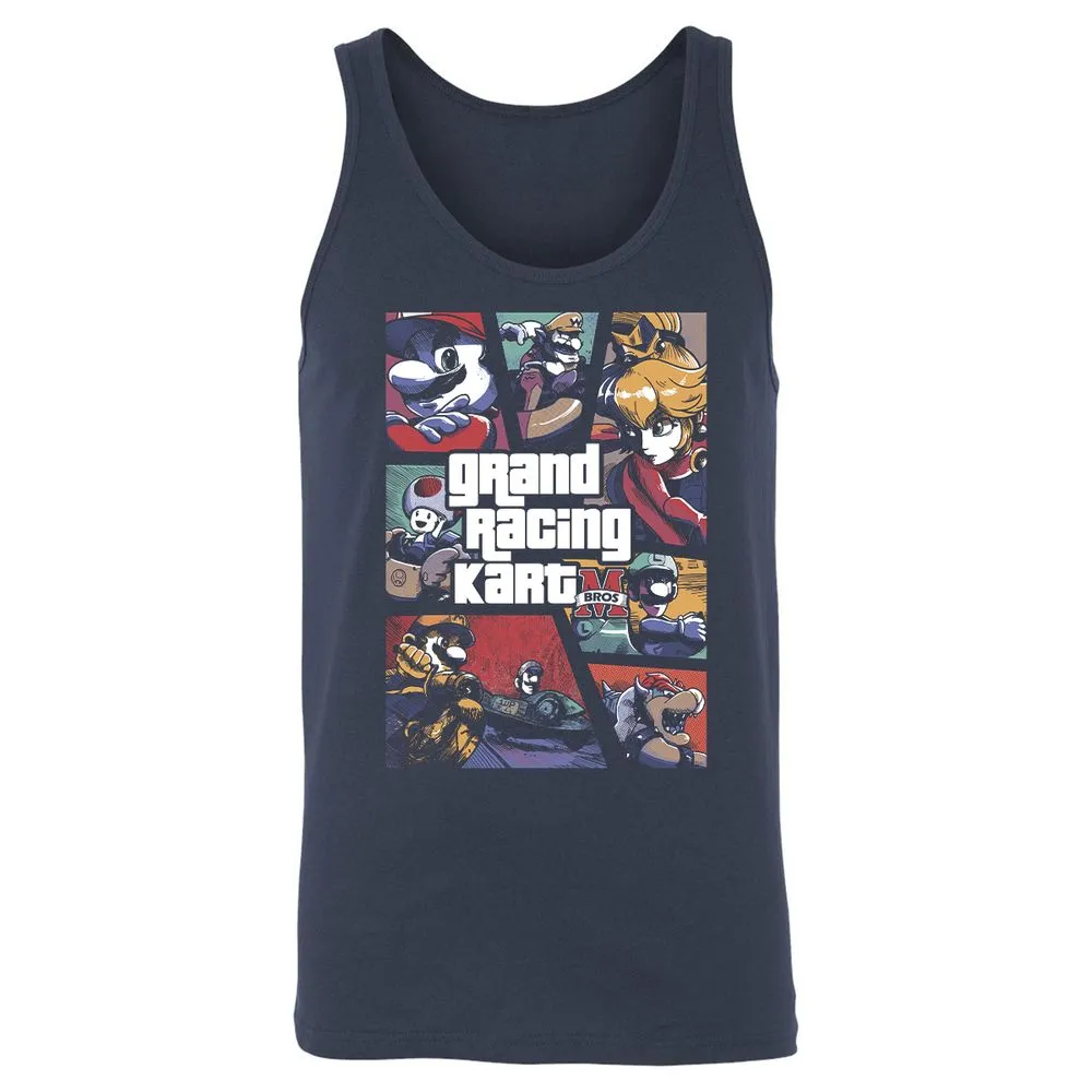 Unisex Jersey Tank - BRG9P3PV - Navy - 2