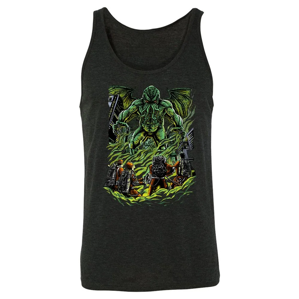 Unisex Jersey Tank - 14XWSG9Q - Charcoal Black Triblend - 5