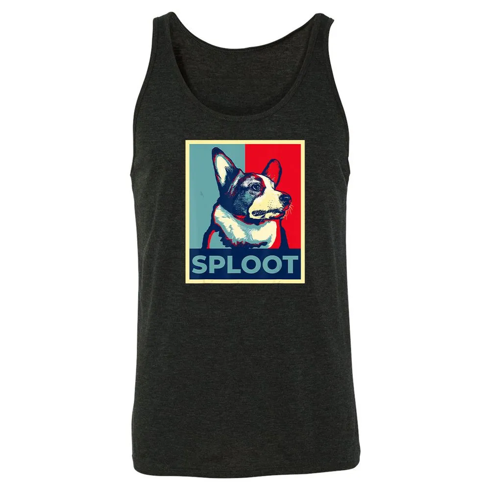 Unisex Jersey Tank - 8TGEGFZT - Charcoal Black Triblend - 5