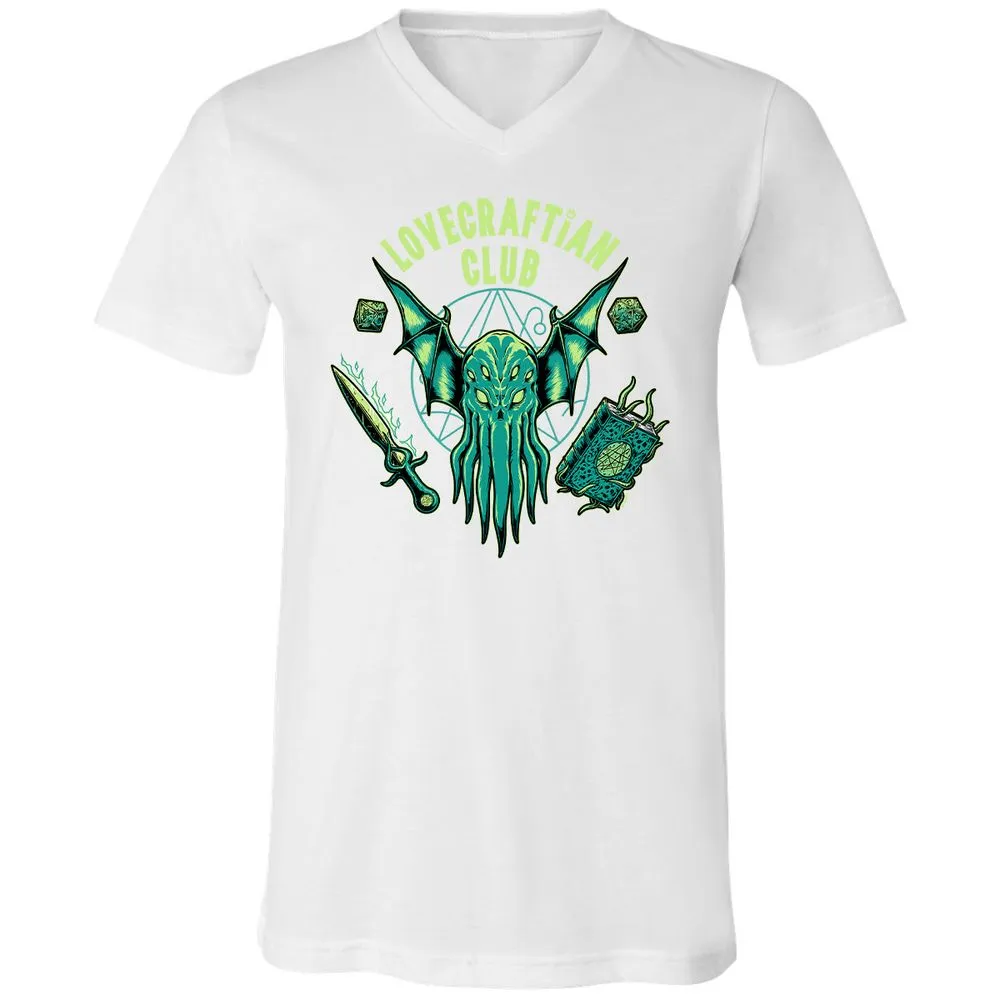 Unisex V-Neck T-Shirt - T4U2NFB5 - White - 5
